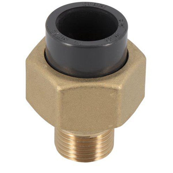 K62 union 3p. laiton fil. d20x1/2" fm