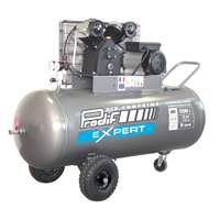 Compresseur monophasé 200 litres 3 CV 23m³ 9 bar - Powair Industrie - avec épurateur