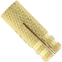 Cheville femelle en laiton Spit pour charge légère M8 x 30 mm - boîte de 100