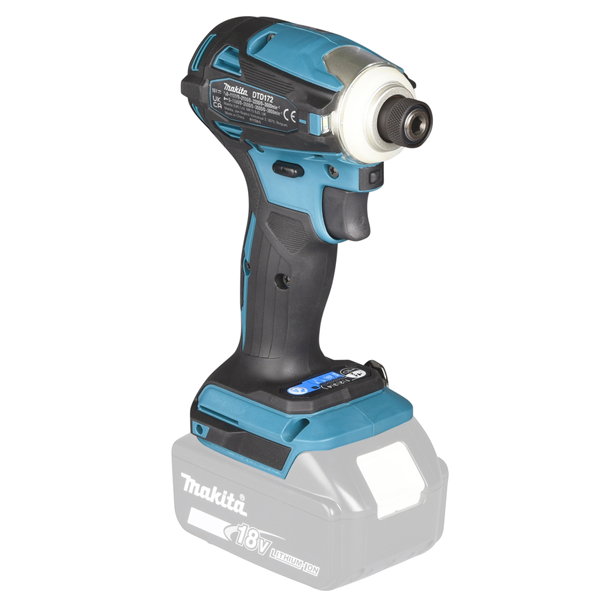 Visseuse à chocs LXT Makita DTD172ZJ - 18 V Li-ion 180 Nm en coffret Makpac - sans batterie