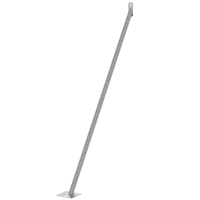 Jambe de force standard stabilisatrice pour grilles de chantier - Heras - Longueur 1,70 m