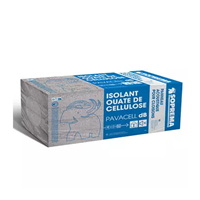 Panneau isolant acoustique souple Soprema Pavacell DB en ouate de cellulose - 1350 MM x 600 MM x 45,00 MM