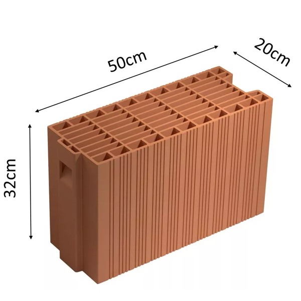 Brique sismique Neobric Evolution - larg. 200 MM - ht. 320 MM- L. 500 MM