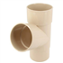 Culotte simple mâle-femelle 67°30 pour tube de descente Ø 80 mm - Sable