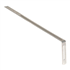Hampe Nicoll pour fixation de gouttière - Développé 615 mm - Réglage 6 cm - Acier galvanisé