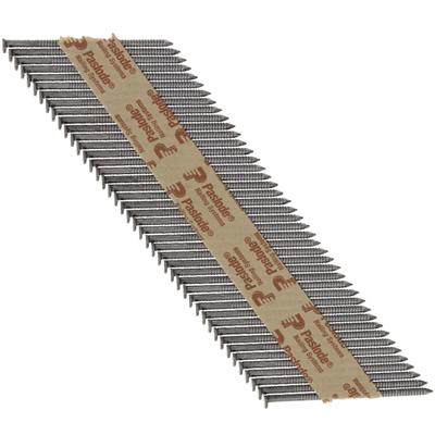 Clou cranté standard 34° Paslode bande papier pour cloueur PSN - 2,8 x 63 mm - boîte de 6000