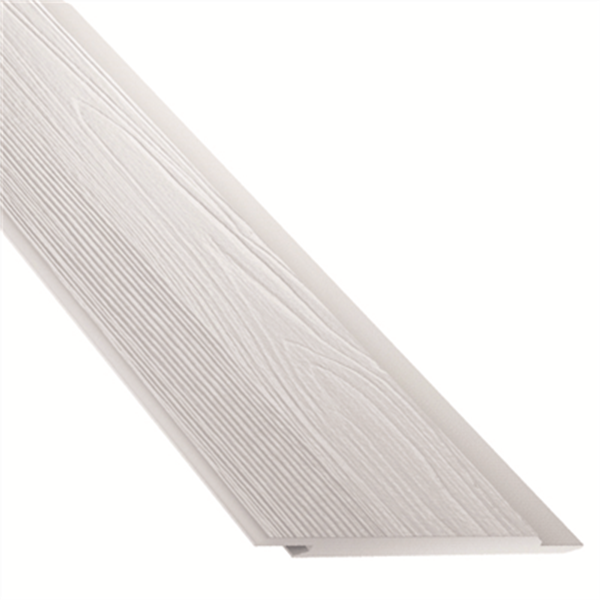 Bardage composite imitation bois - Hardie VL Plank - 214 MM x 11,0 MM - Long. 3,6 M - Blanc arctique