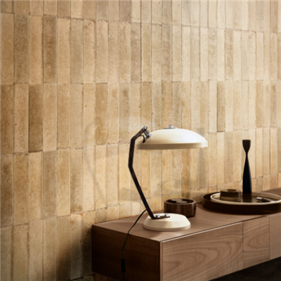 Faïence brillante effet Zellige - Look Glossy - 24,0 CM x 6,0 CM - ép. 10,00 MM - Beige