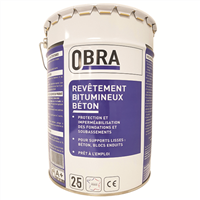Revêtement bitumineux béton Obra seau de 25 kg