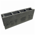 Bloc béton creux OBRA 500 x 100 x 200 mm - B40 - 2 parois 4 trous