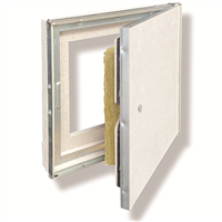 Trappe cloison coupe feu EI 60 min - 400x400x36 MM (2 plaques de 18 mm)