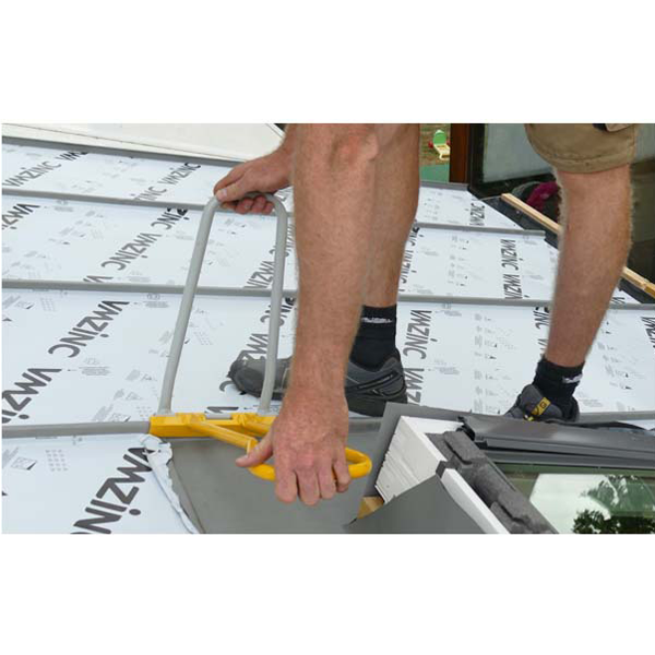 Pince à fermer le premier pli de sertissage des bacs en joint debout - Jouanel - Largeur 220 mm