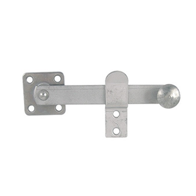 Poignée de fléau et support pour volets bois classiques CQFD - longueur 160 mm - Acier zingué