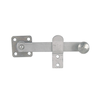 Poignée de fléau et support pour volets bois classiques CQFD - longueur 160 mm - Acier zingué