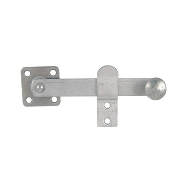 Poignée de fléau et support pour volets bois classiques CQFD - longueur 160 mm - Acier zingué