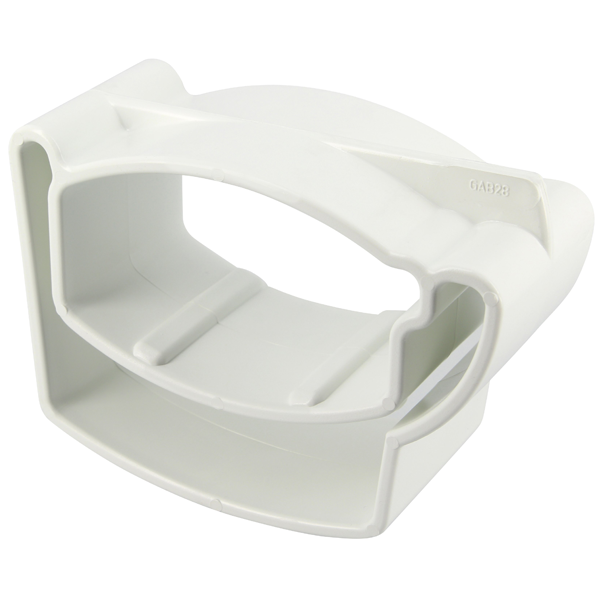 Gabarit de coupe Nicoll GAB28 pour profilé de gouttière Ovation LG28 et tube de descente - PVC