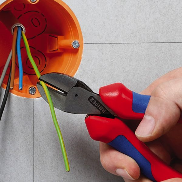 Pinces coupantes de côté à forte démultiplication Knipex XCut 160 mm
