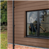 Lame de bardage en fibres-ciment Cedral Click finition relief - 186 MM x 12,00 MM - L. 3,60 M - Brun cacao C78