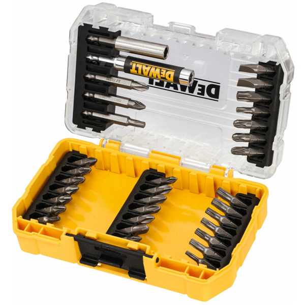 Coffret d'embouts de vissage Dewalt DT70709-QZ avec porte-embouts magnétique - 33 pièces