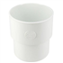 Manchette de réparation Mâle/Femelle pour WC - PVC Blanc - diamètre 100/93 mm