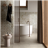 Faïence salle de bain effet zellige - Gleeze Glossy - 10,0 CM x 10,0 CM - ép. 10,00 MM - Beige