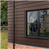Bardage fibre ciment Cedral Lap finition relief - 190,0 mm x 10,00 mm - L. 3,60 m - Brun noyer C21