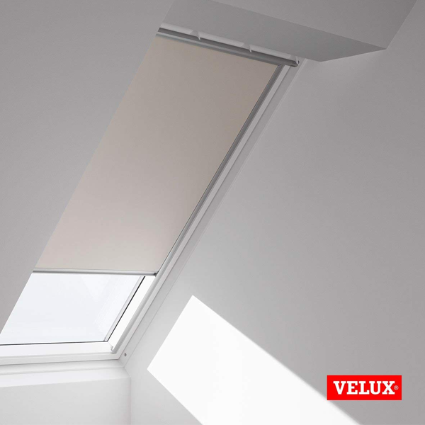 Store occultant Velux DKL pour fenêtre de toit SK06 - 114,0 CM x 118,0 CM - Beige