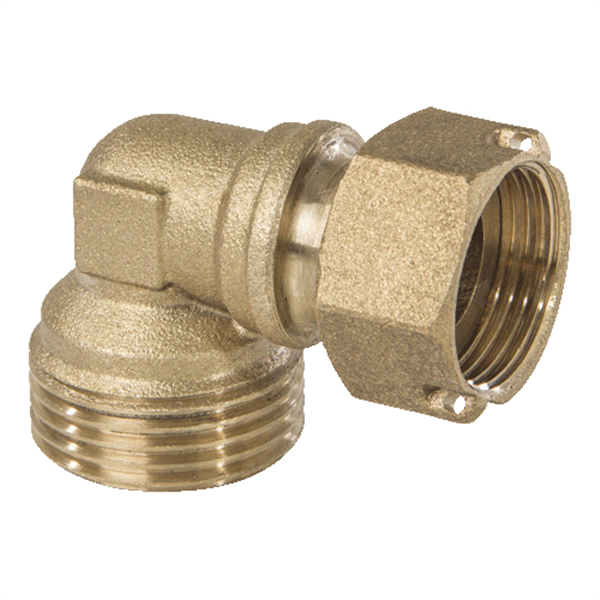 COUDE LAITON DZR_MALE 20X27_ECROU PRISONNIER 20X27_COMPATIBLE GAMME U-CAN