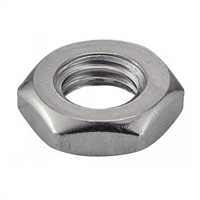 Écrou hexagonal HM bas DIN 439 ISO 4035 Inox A2 M12 - boîte de 100