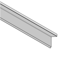 Solin pour toiture bac acier Clipeo Couverture Bacacier - Longueur 2,10 M - Graphite RAL7016