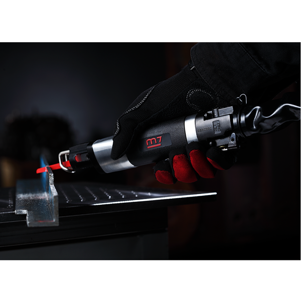 Scie sabre droite pour métal M7 - 5 limes et 2 lames - Longueur de coupe 10 mm