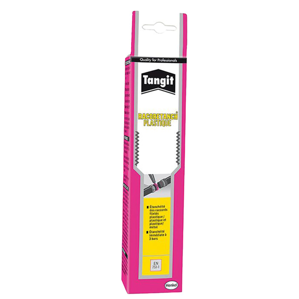 Résine d'étanchéité fluide pour raccords filetés plastiques - Racorétanch Plastique Tangit - tube de 75 ml
