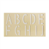 POCHOIR POUR ALPHABET A À J-140X210