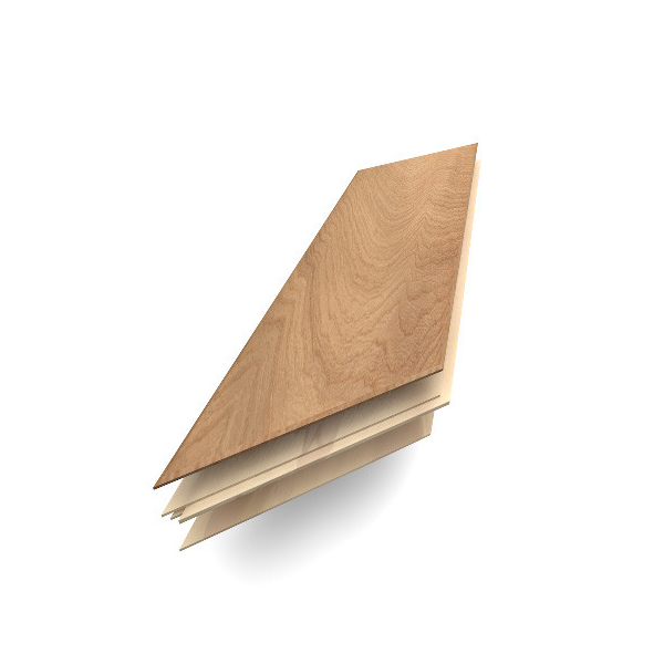 Parquet contrecollé Point de Hongrie Chêne Authentique Bois Flotté - 650,0 MM x 139 MM - ép. 14,00 MM