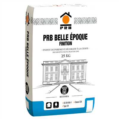 Enduit de parement décoratif à grain moyen PRB Belle Époque - 692 Athènes - sac de 25 kg