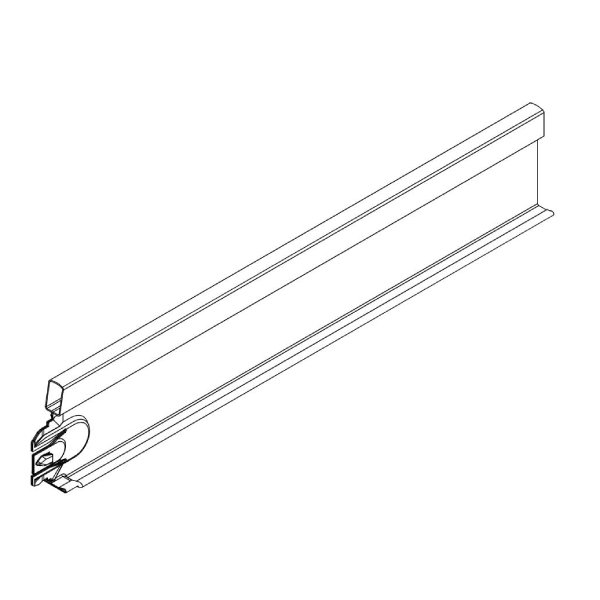 Porteur T24 XL Clip-on Blanc 3,60 m - Ecophon