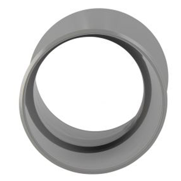 Réduction extérieure excentrée PVC pour évacuation d'eau - mâle/femelle - Ø 160/125 mm