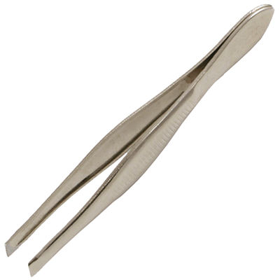Pince à échardes Farmor - mors plats - acier inoxydable - 88 x 7 mm