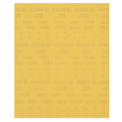 Feuille abrasive pour ponçage manuel bois et peinture - Expert Bosch C470 - 230x280 mm grain 120