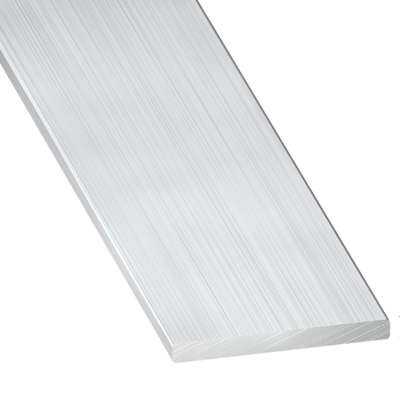 Profilé plat aluminium brut - largeur 25 mm - épaisseur 2 mm - longueur 1 mètre CQFD 2005-5213