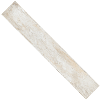Plinthe COTTOANTICO grès cérame émaillé effet terre cuite - Bianco - 60 CMx7,5 CM