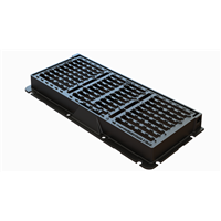 GRILLE CANIVEAU+CADRE CAPTO+ 7530 D400 NF