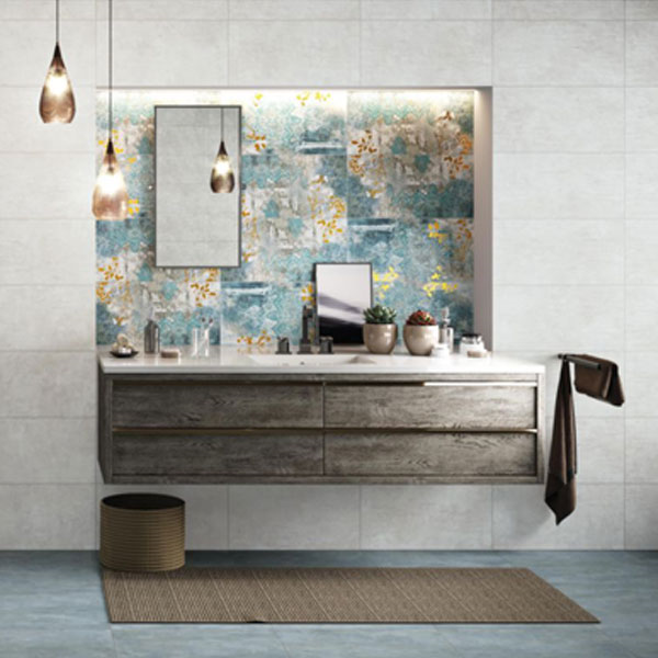 Faïence murale rectifiée - Pictura - 60,0 cm x 30,0 cm - ép. 7,00 mm - Fascia Renoir mix