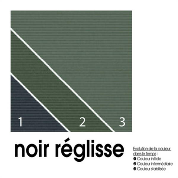 Lame de terrasse composite plein CHARACTER MASSIVE - 502 Noir réglisse 140 mm L. 4 ml