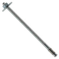 Goujon d'ancrage Spit Fix Z Xtrem à rondelle large pour béton fissuré ou non - M12 x 220/90 mm - boîte de 20