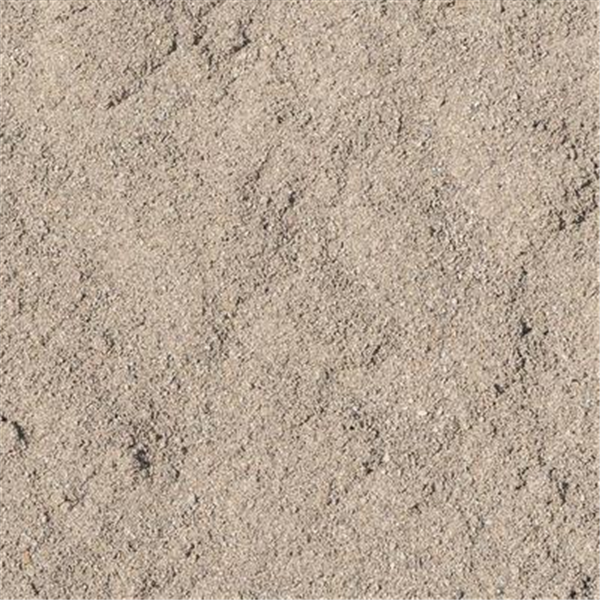 Sable alluvionnaire roulé lavé pour la construction - granulométrie 0/2 mm - godet de 0,50 m³