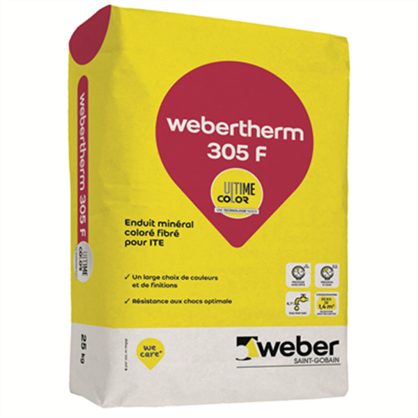 Enduit WEBER THERM 305 F - Ultimate Color