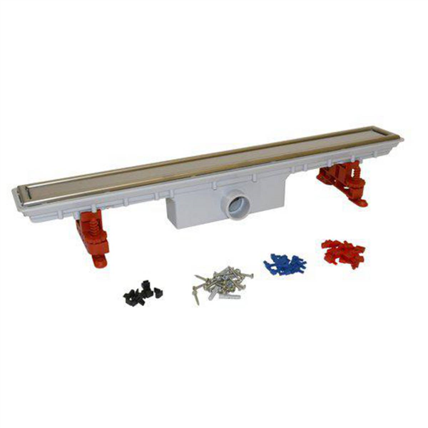 CANIVEAU DOUCHE 690MM D40 + GRILLE REVERSIBLE