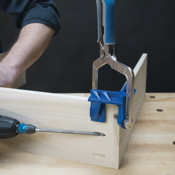 Pince serre-joint spécial angle 90° - Automaxx Kreg - capacité de serrage 25 mm