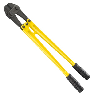 Coupe-boulons Stanley bras forgés  - Capacité 8 mm - Longueur 750 mm - Jaune - Acier